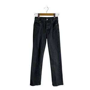 Denim Forum Women's The Arlo High Rise Straight Denim Jeans